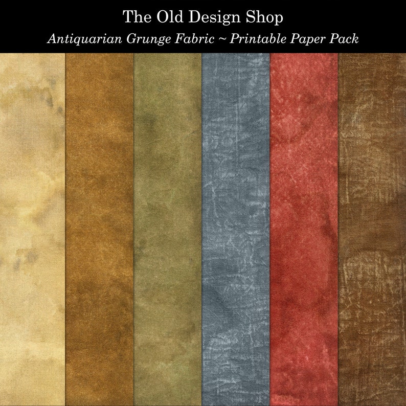 Printable Antiquarian Grunge Material Paper Pack Electronic Down load image regarding Printable Fabric Paper identify Printable Antiquarian Grunge Cloth Paper Pack Electronic Obtain
