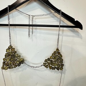 Resin Pickle Bikini Top - Festival Fashion