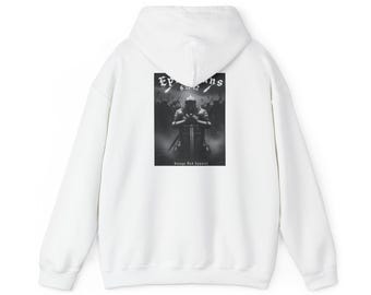 Armor of God Hoodie | Christian Dad Pullover | Ephesians 6:11 Scripture Hoodie | Spiritual Warfare Apparel | Mens Faith Streetwear