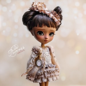 STAR DUST Blythe/Pullip Silk Set di Odd Princess, Collezione esclusiva, Doll Couture