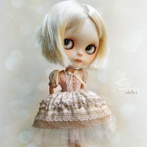 DOLL DRESS E-PATTERN For Blythe, Pullip, Licca, Pure Neemo By Odd Princess, Step By Step Instructions image 2