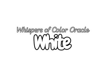 Whispers of Color White Oracle | White 73-Cards