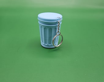 Mini Trashcan Keychain - Threaded