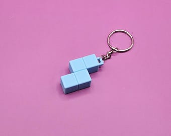 Tetris S Block Keychain