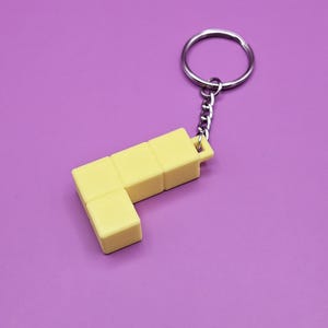 Tetris L Block Keychain