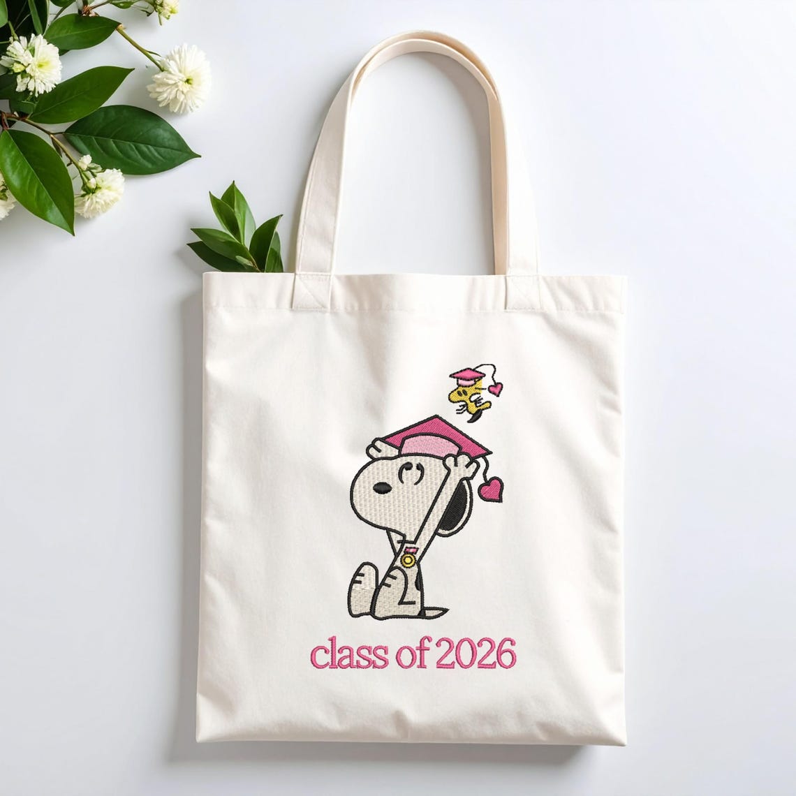 Graduation Snoopy Embroidery Design, Class of 2026, Senior Gift ...