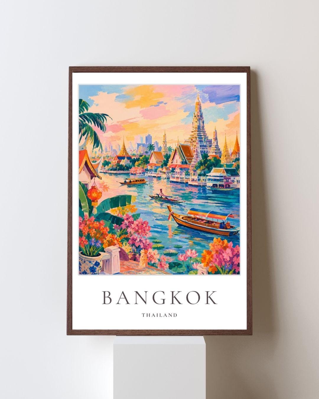 Vintage Thai Print - Etsy Norway