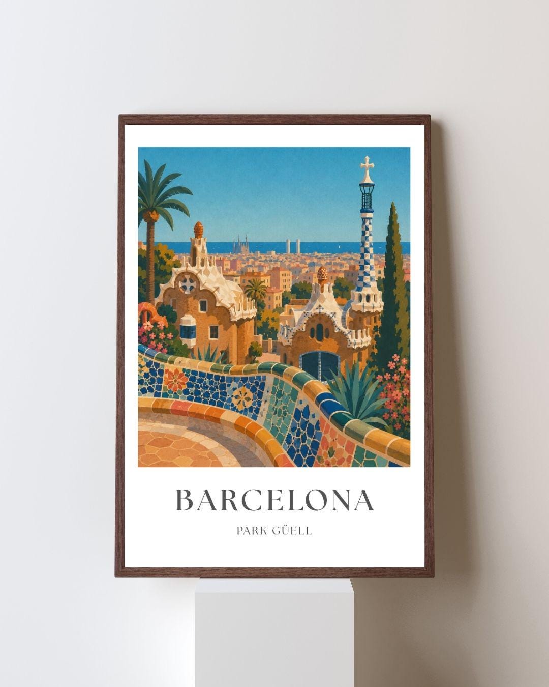Gaudi poster - Etsy 日本