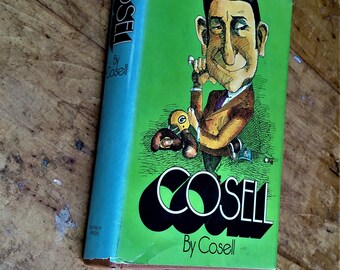 Vintage HOWARD COSELL Book Autobiography Playboy Press 1973 HCDJ Sports Announcer Television Broadcaster Journalism