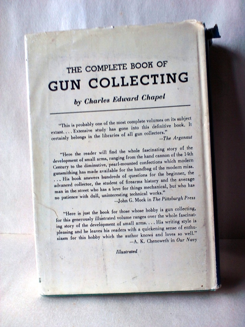 Vintage GUN COLLECTOR'S Handbook of Values 1969 1970 HCDj image 2