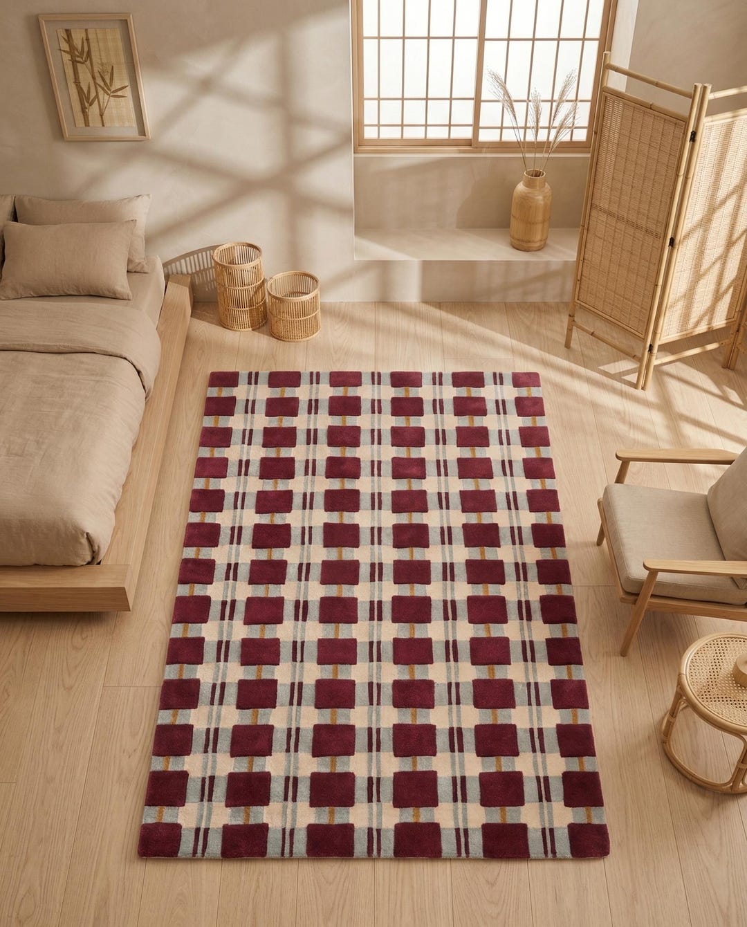 Handcrafted Rugs – Chequered Rugs – Heirloom Rugs – Artsy Floor Rugs ...