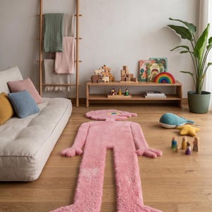 High-quality tufted rug backing and thick pile structure for ultimate comfort. (Teppich wohnzimmer)