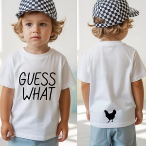 Funny Chicken Toddler Shirt | Farm Animal Graphic Tee | Country Kid Gift
