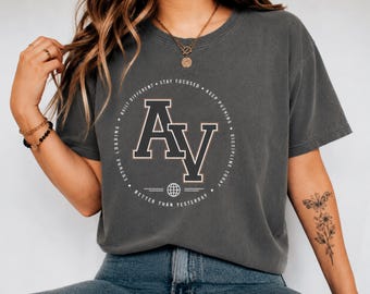 AV Graphic Tee, Motivational Streetwear Shirt, Better Than Yesterday T-Shirt, Discipline Mindset Tee, Comfort Colors