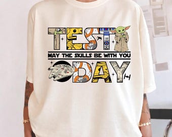 Test Day StarWars Shirt, Exam Day Teacher Tee, Testing Day Sweatshirt, Teacher Team Tees