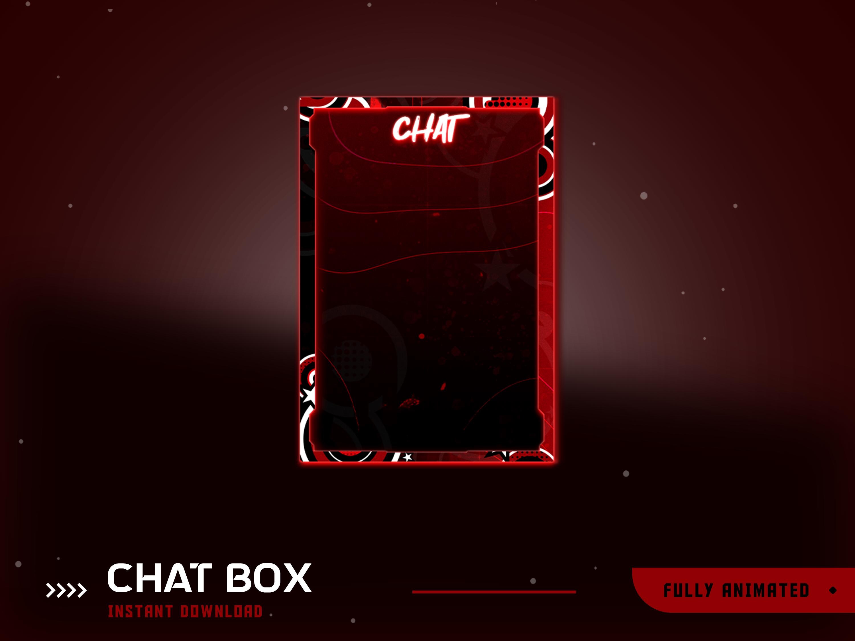 Red Zone Animated Stream Overlay Package, Red Black Stream Overlay ...