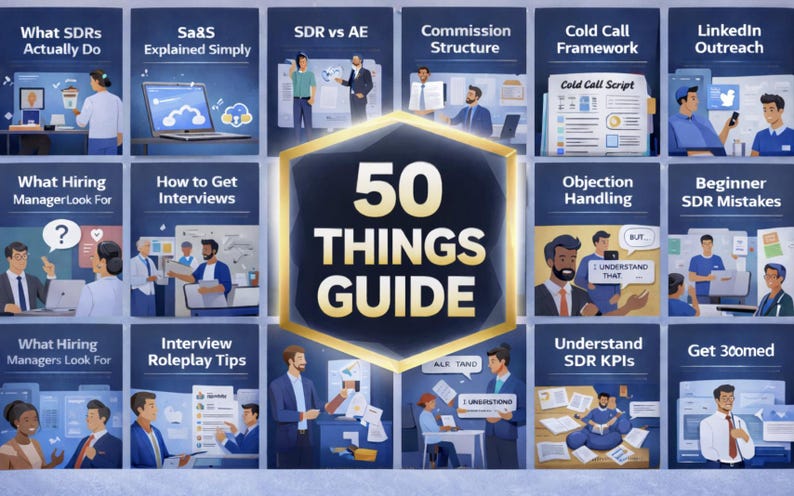 Tech Sales SDR Starter Guide | 50 Essential Entry-level Career Insights ...