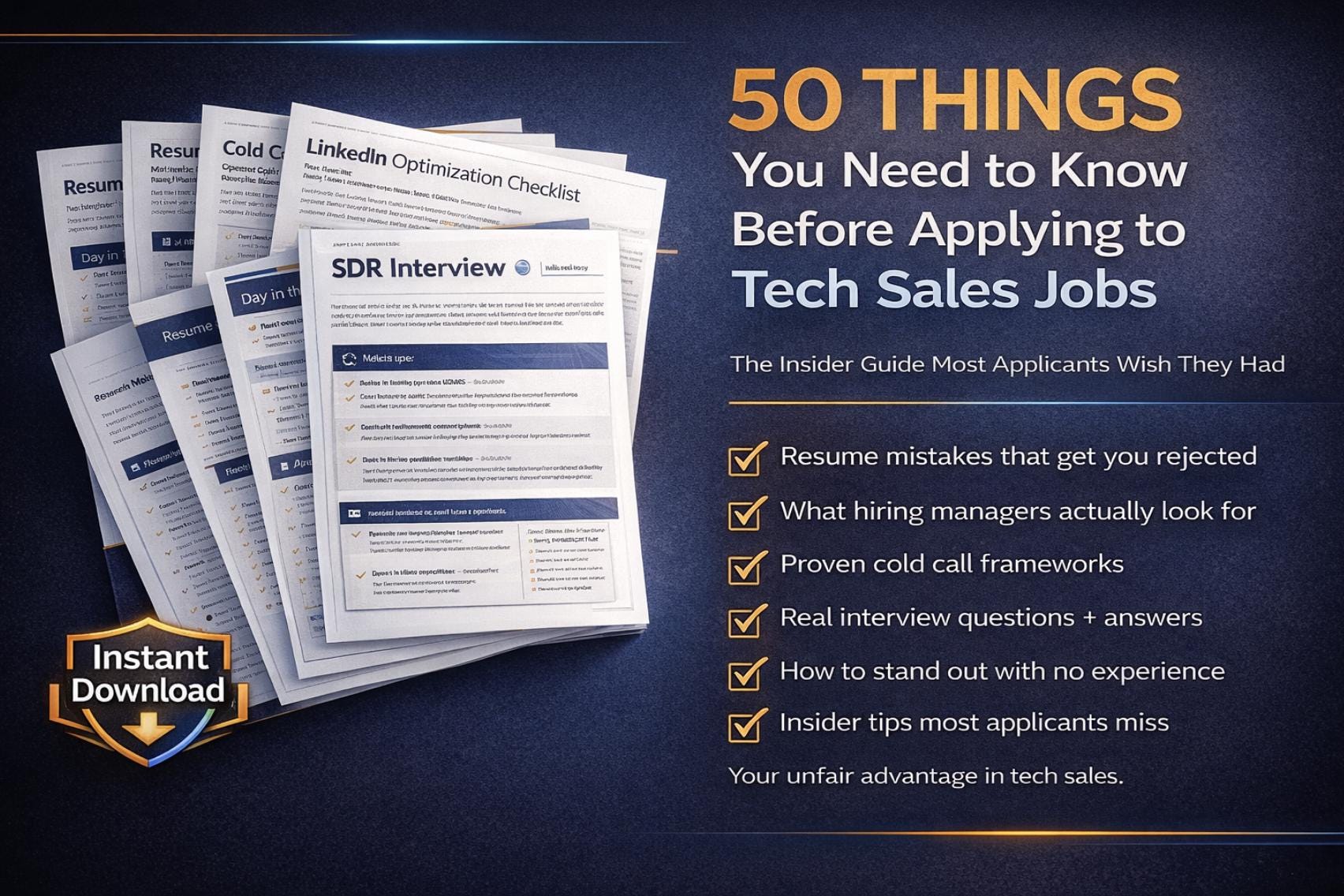 Tech Sales SDR Starter Guide | 50 Essential Entry-level Career Insights ...