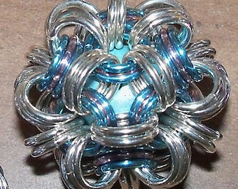 Made-to-Order 1.25" Diameter Chainmaille Ball - Choose Your Colors