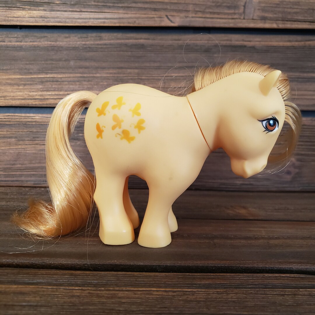 Butterscotch G1 My Little Pony MLP 1982 Vintage Nostalgia Toy Etsy