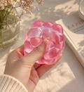 Squishy Stress Relief Fidget Toy Soft Colorful Cube Sensory Squeeze Toy Anxiety