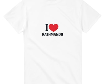 I love Kathmandu Nepal T-shirt, NepalStyle, KathmanduVibes, KathmanduLife, VisitNepal, TravelNepal, HimalayaStyle