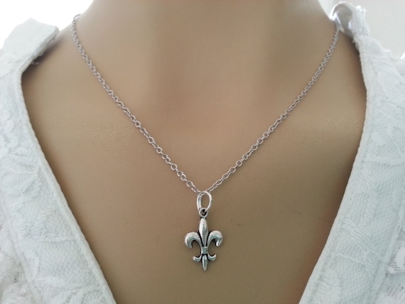 Fleur De Lis Necklace New Orleans 