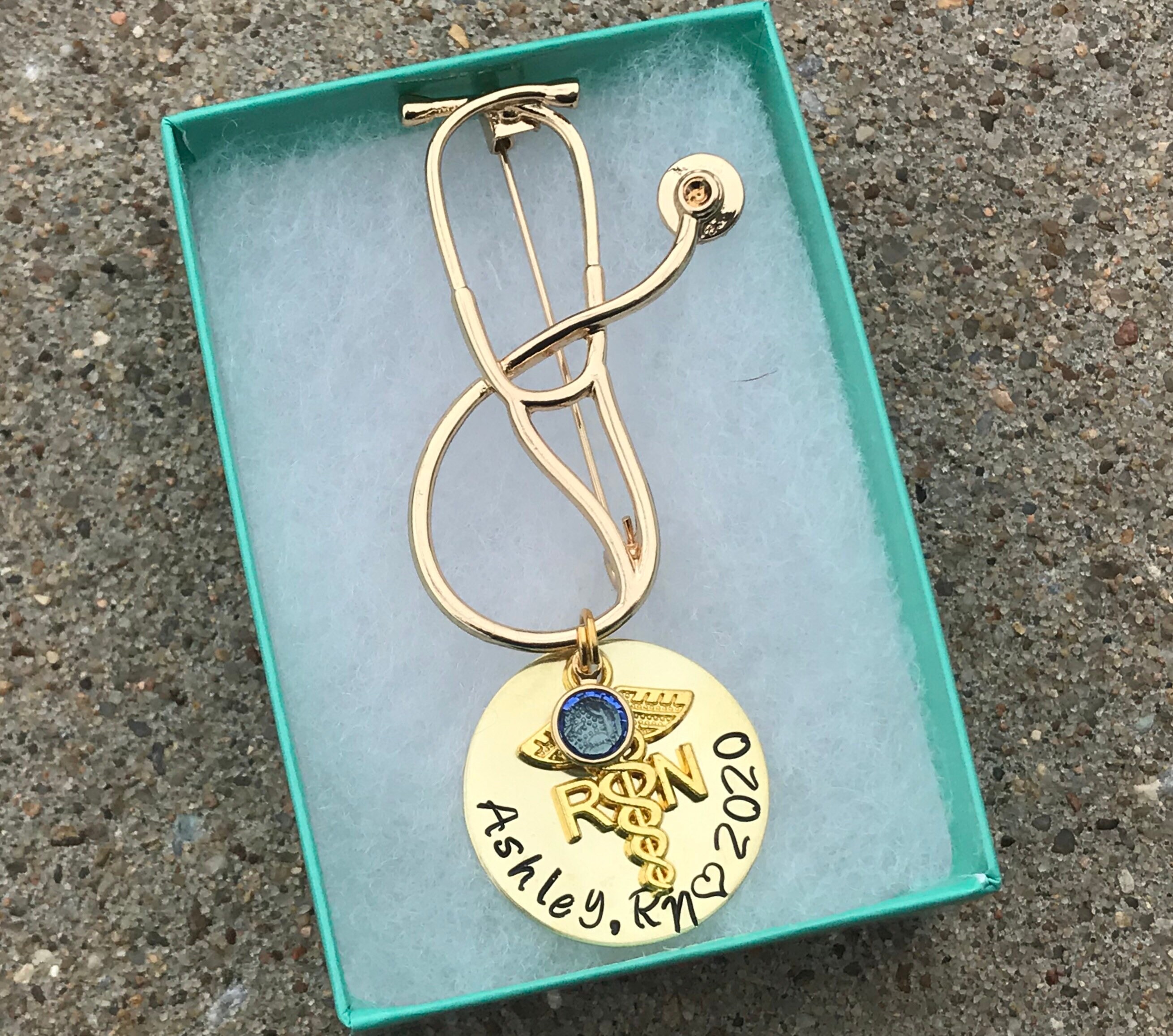 Personalized Nursing Pin LPN BSN Rn BSN Nurse Pin Etsy UK