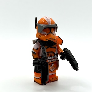 Minifigura Lego personalizada de Star Wars del Comandante del Escuadrón Antibombas