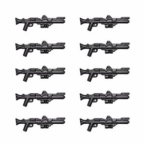 Custom DC-15A Blaster Rifle Set 10x Clone Trooper Weapons Clone Wars Accessories