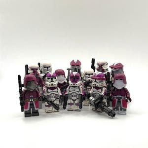 Conjunto de soldados clon personalizados del 21.º Cuerpo Nova - Comandante Bacara