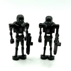 Custom K-2SO Imperial Security Droid Minifigure Black Battle Droids
