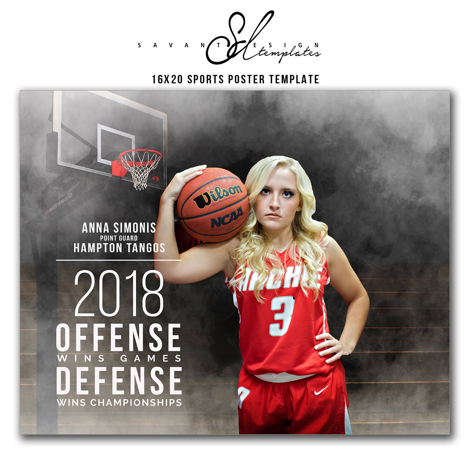 Photoshop Template Sports Collage Poster 16x20 Basketball - Etsy.de