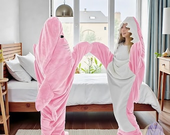 Haj Onesie Pyjamas - Rolig Parpyjamas