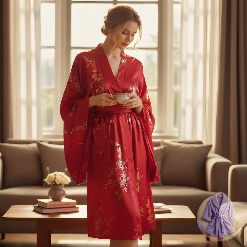 Asian Robe - Etsy