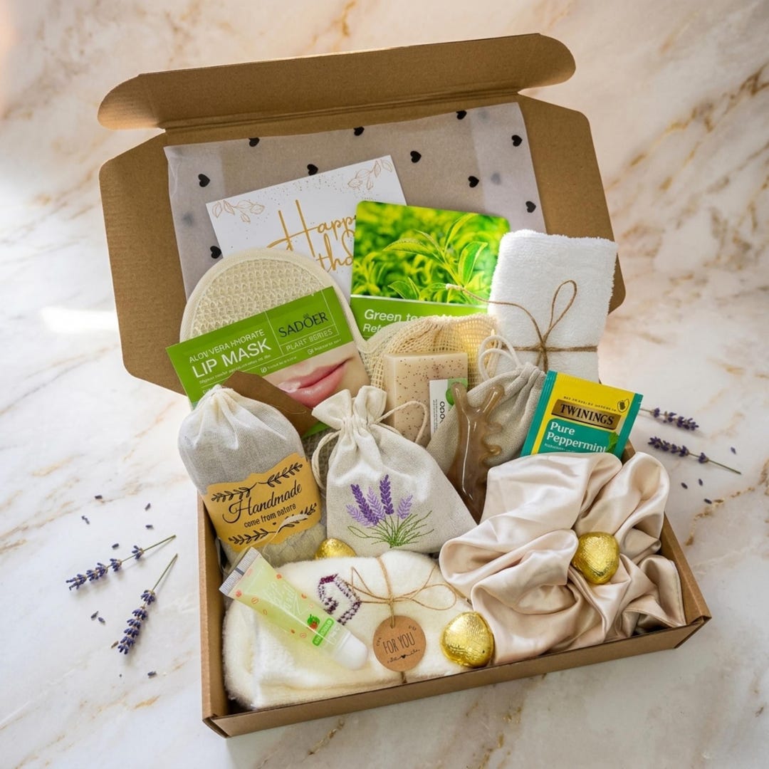 Self Care Box | Care Package | Spa Gift Box | Birthday Spa Gift Basket ...