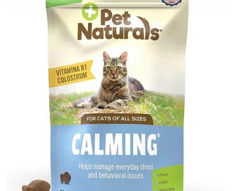 Pet Naturals Calming Chews for Cats Stress Relief 30 Count