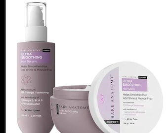 Bare Anatomy Expert Ultra Smoothing Hair Serum & Mask Set Smoothing Shine