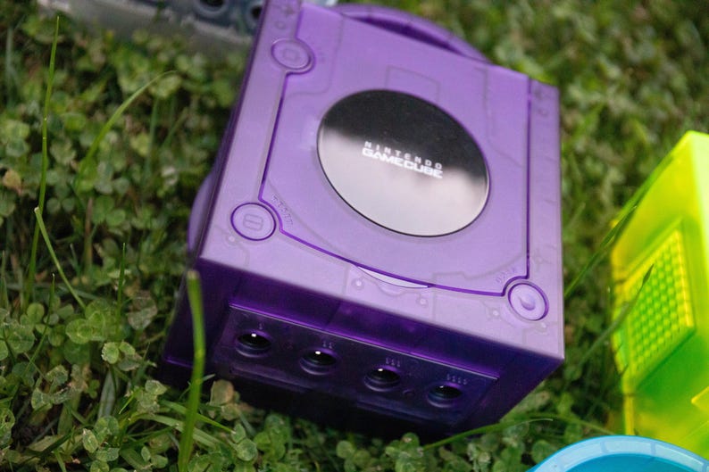 Custom Upgraded Nintendo Gamecube (transparent Shell, Replaced Battery ...