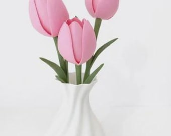 Forever Tulip Flowers | 3D Printed