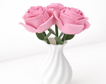 Forever Rose Flowers | 3D Printed