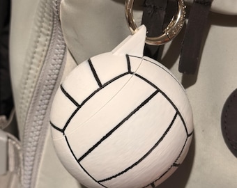 3D Printed Sports Ball Secret Storage Keychain | Volleyball Basketball Container