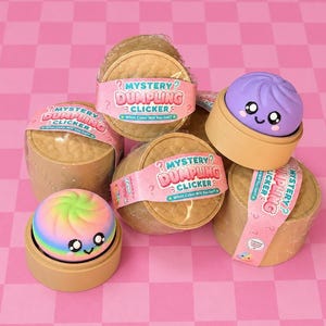 Mystery Mini Dumpling Clickers | 3D Printed Clicky Fidget