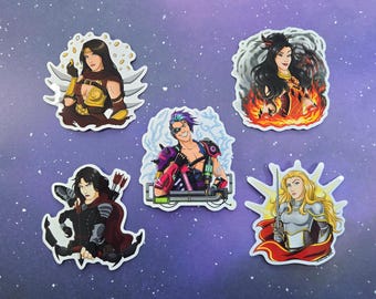 Flesh and Blood TCG Hero Bundle 02 - 3 Inch Die Cut Vinyl Sticker