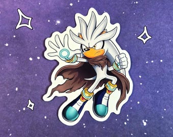 Future Silver Hero Sticker - 3 Inch Vinyl Die Cut