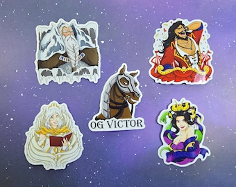 Flesh and Blood TCG Hero Bundle 01 - 3 Inch Die Cut Vinyl Sticker