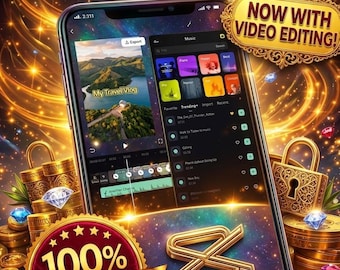 Account CapCut Pro | Modelli video illimitati | Accesso per 1 anno