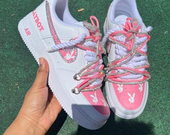 Playboy Bunny Custom Air Force Ones