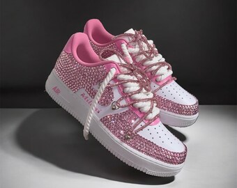 Rhinestone Custom Air Force Ones (2)