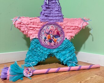 Handmade K-pop Demon Hunters Stat Piñata K-pop Piñata | Kids Birthday Party Decor | Girls birthday party